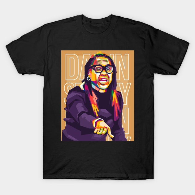 dawn staley T-Shirt by cool pop art house